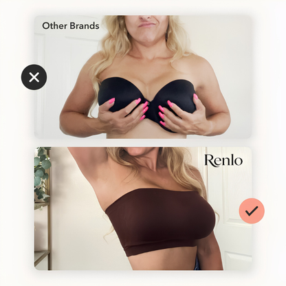 TrueWeight® Hold Technology Seamless Bandeau Bra