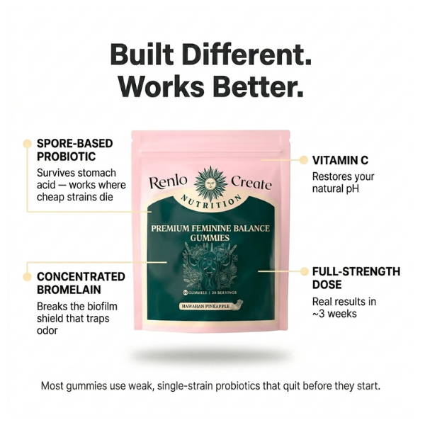 Renlo Vaginal Probiotic - Concentrated Formula