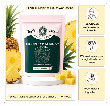 Renlo Vaginal Probiotic - Concentrated Formula